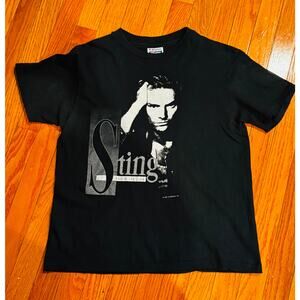Vintage 1987 Sting Nothing Like the Sun World Tour Tee | Hanes Single Stitch